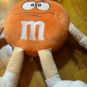 M&M'S Orange Plush with White Accents